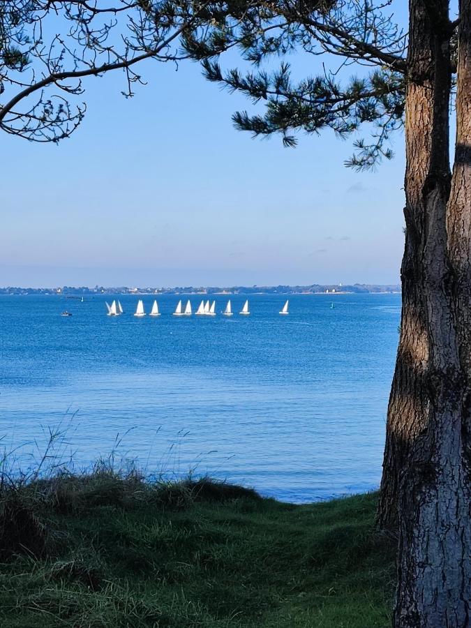 Le 3 Appartement Vue Mer Avec Jardin 100M De La Plage Et De La Thalasso Concarneau Exterior photo